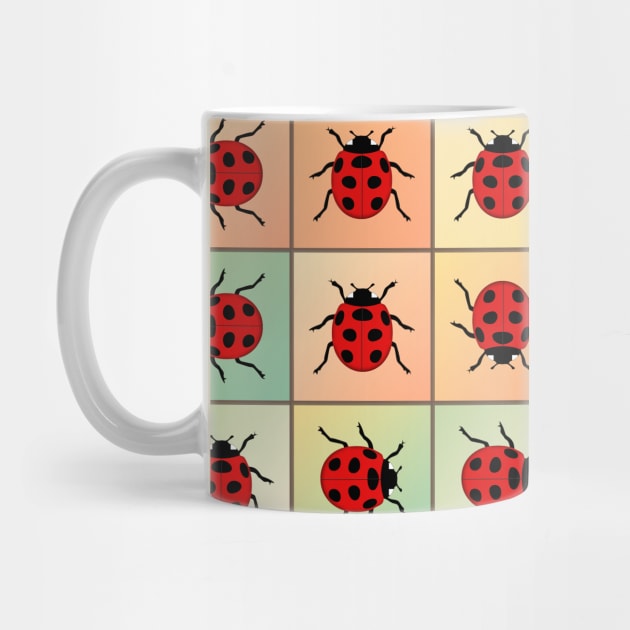 Ladybugs pattern by Gaspar Avila